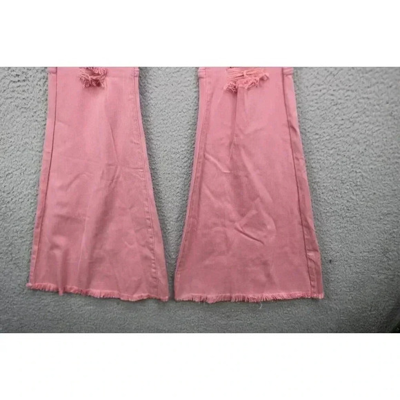 Fashion Nova Mystery Solved Extreme Bell Bottoms-Size 9-New w/Tags-Hippie-Boho - Picture 11 of 16